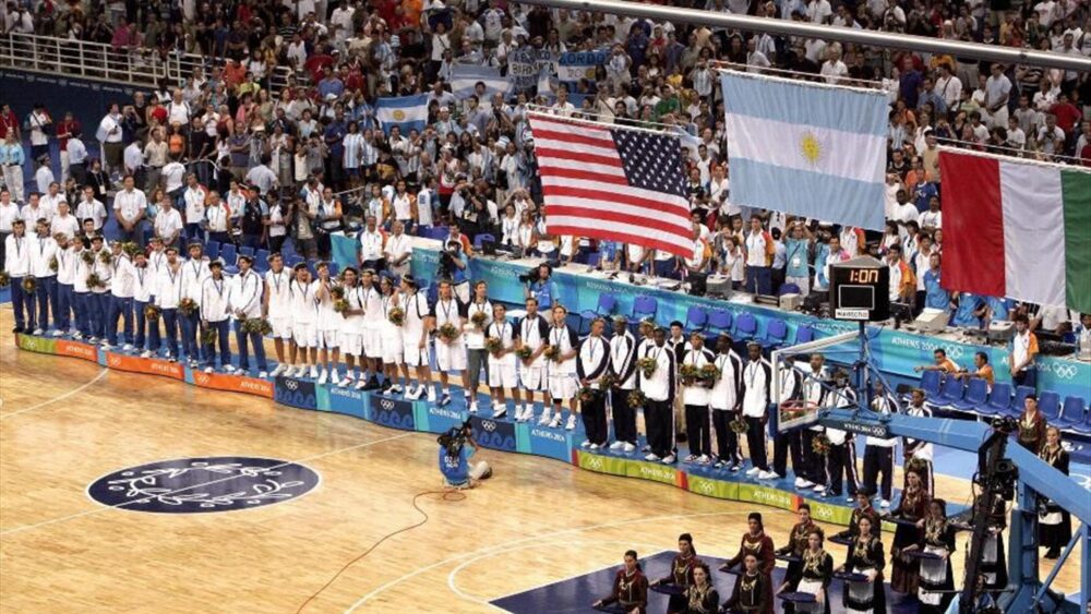 Argentina fue campeón en Atenas 2004.