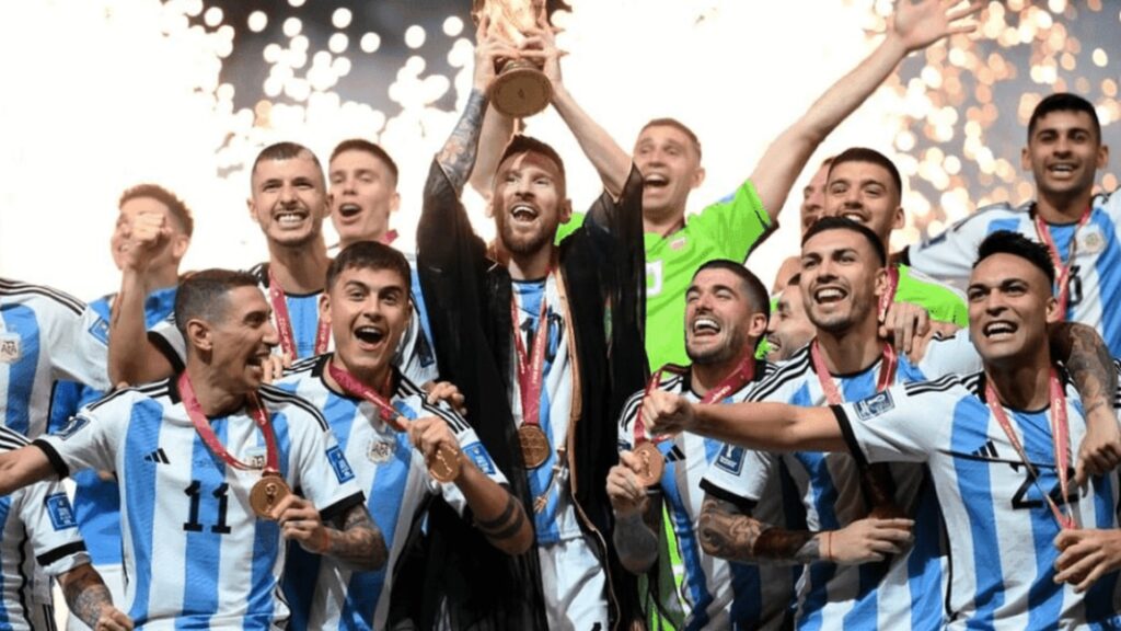 La alegría de los jugadores de la NBA por el título de Argentina y de Messi.
