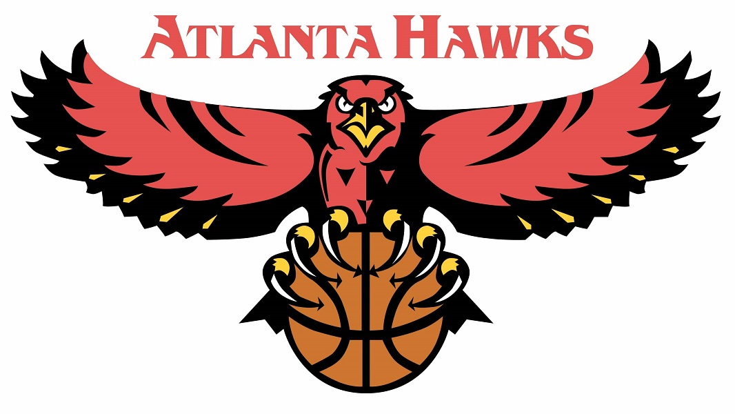 El cierre de los 90s llegó con la vuelta del cuerpo entero del halcón al logo de los Atlanta Hawks (FOTOGRAFÍA gentileza 1000marcas).