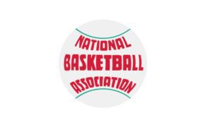 El primer logo de la NBA