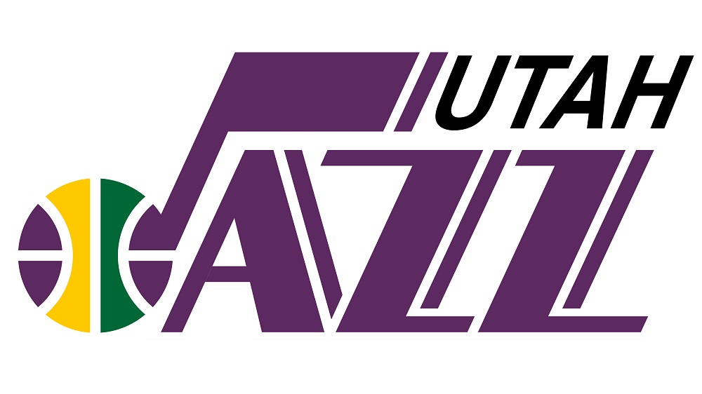 El primer logo del Jazz en Utah mantuvo la mayoría de los detalles de su predecesor (FOTOGRAFÍA gentileza 1000 logos).
