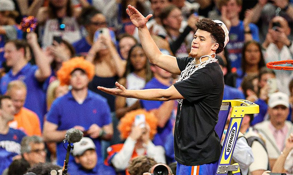 Walter Clayton Jr. fue la gran figura de Florida Gators en el título de NCAA 2025 (FOTOGRAFÍA: Gentileza Getty Images)