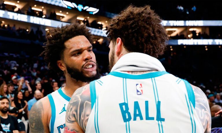 Mikal Bridges y Lamelo Ball