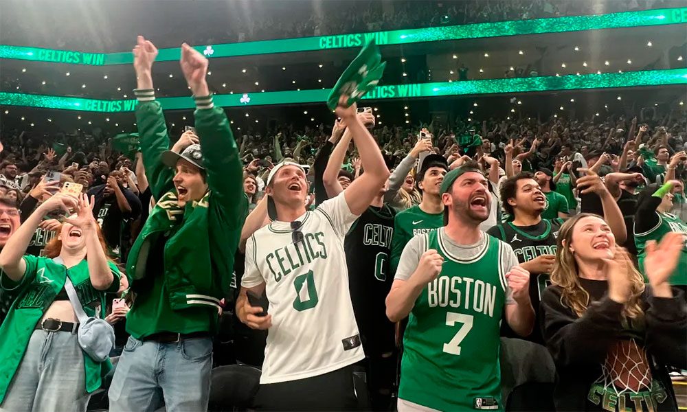 Boston Celtics fans