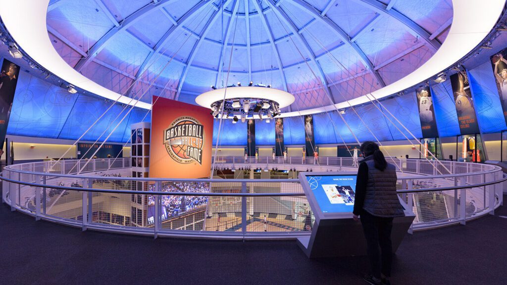 El Naismith Memorial Basketball Hall of Fame, el salón de la fama, fue inaugurado en 1969 (FOTOGRAFÍA gentileza Archello)