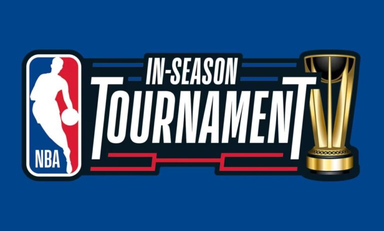El logo de la Copa de la NBA.
