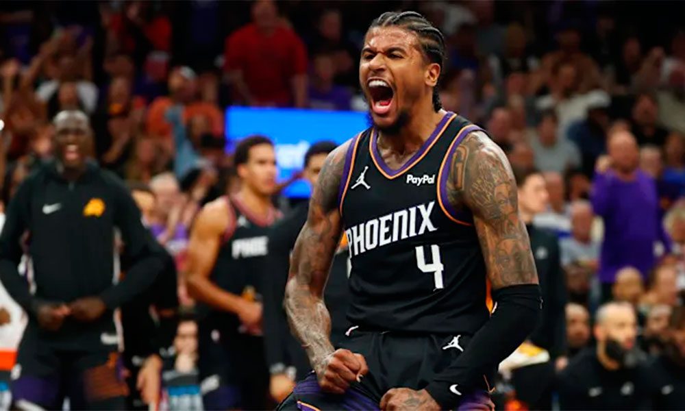 Jalen Green festejo Suns