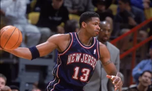 Kendall Gill registró 11 robos ante el Heat, la mayor cantidad en la NBA.