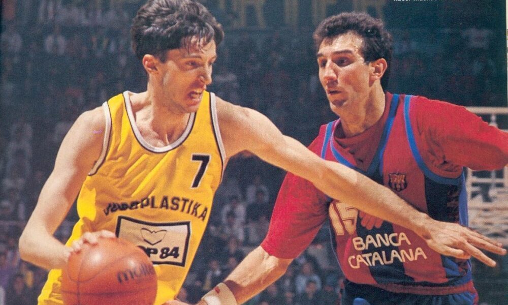 Toni Kukoc, la gran referencia NBA de la Jugoplastika de Split (FOTOGRAFÍA gentileza Solo Basket).