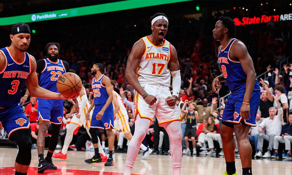 Hawks Knicks Playoffs NBA