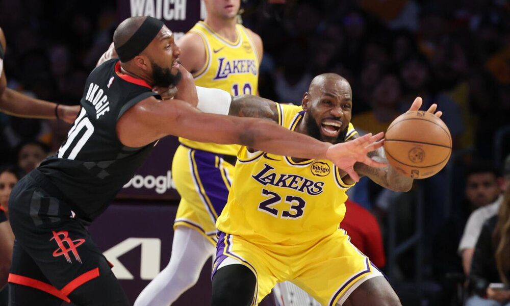 LeBron James vs. Houston Rockets