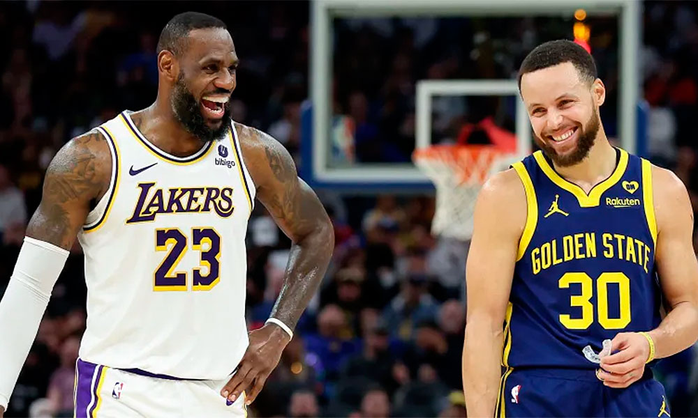 LeBron James y Stephen Curry