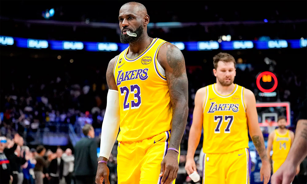 Lakers LeBron James Luka Doncic