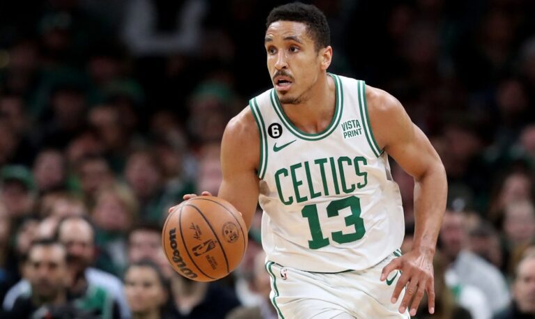 Malcolm Brogdon llegó a los Celtics en la agencia libre 2022.
