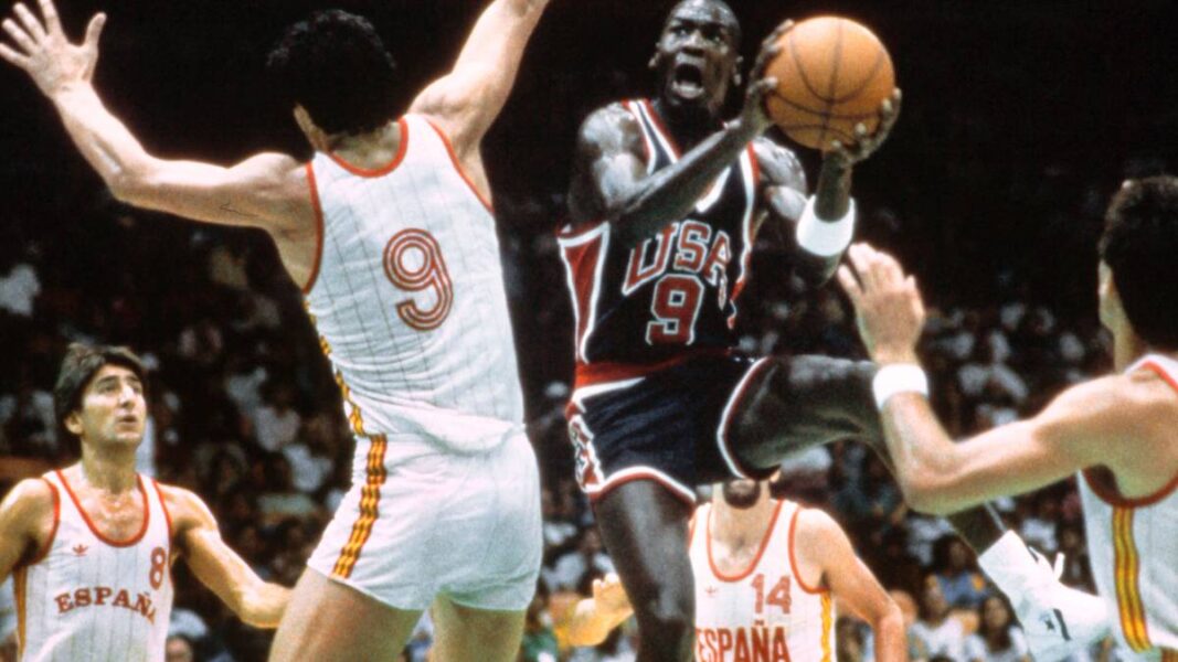 Michael Jordan fue el gran líder de Estados Unidos en Los Ángeles 1984.