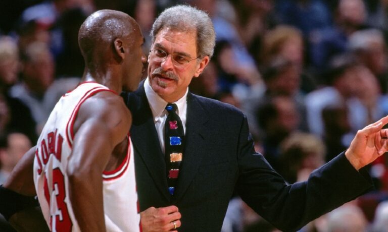 Phil Jackson es considerado el mejor entrenador de la historia de la NBA.