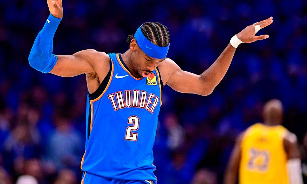 Shai Gilgeous-Alexander Thunder Playoffs NBA