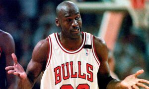 El Shrug Game, una postal icónica en la carrera de Michael Jordan (FOTOGRAFÍA: Gentileza NBA)