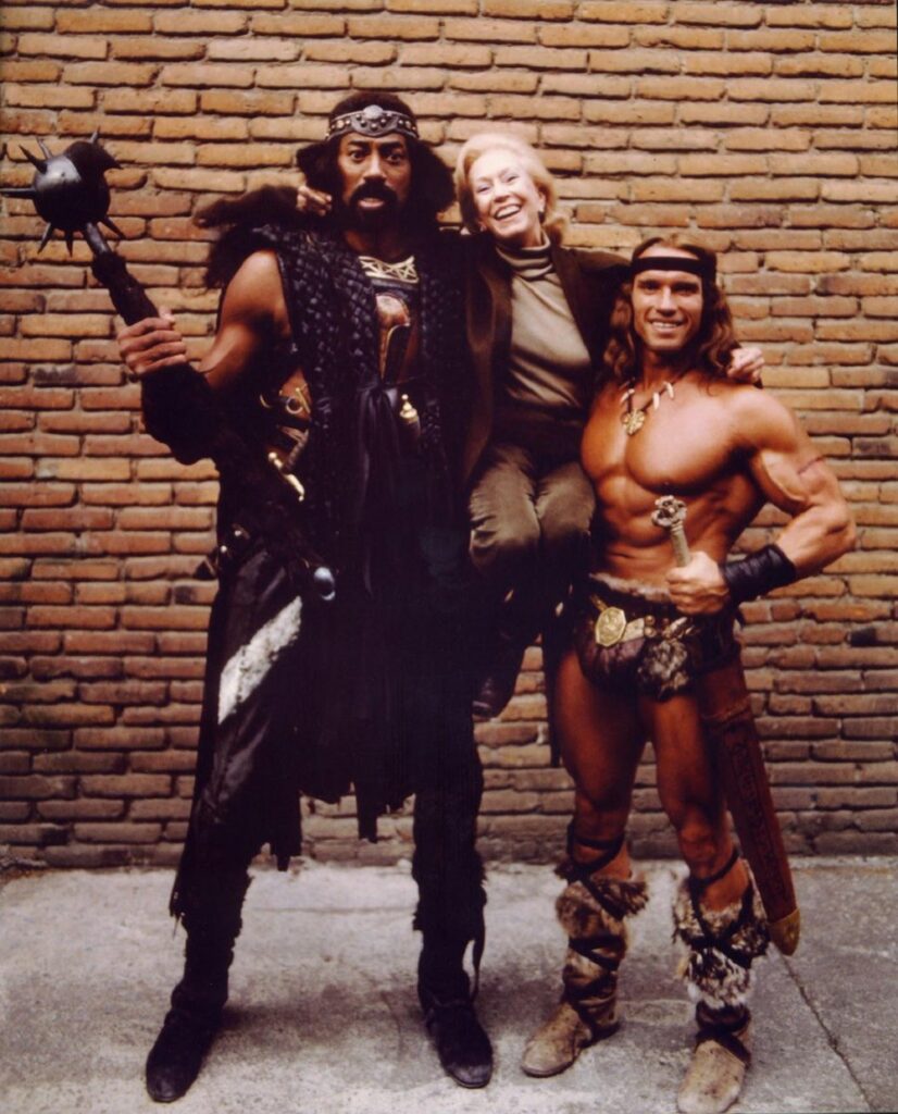 El papel principal de Wilt Chamberlain en las películas estuvo en Conan el Destructor (FOTOGRAFÍA gentileza Mister Dato).
